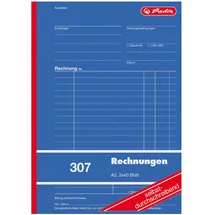 Herlitz Rechnungsbuch A5 307 3x40 Blatt selbstdurchschreibend