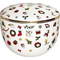 Taitù Noël Oro Schale mit Deckel,