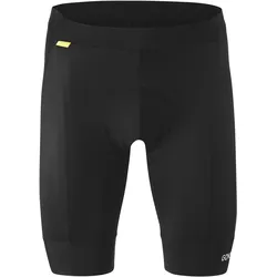 Fahrradhose GONSO "Essential Shorts Kit M", Herren, Gr. XXXL, Normalgrößen, schwarz, 78% Polyamid (Recycelt), 22% Elasthan, Hosen, Herren Rennradhose mit Sitzpolster, kurze moderne Radhose, Tight Fit