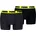 Everyday Basic Boxershorts Gelb Grau Schwarz S