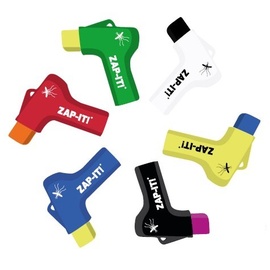 ZAP-IT Unisex – Erwachsene No Scratch Klicker, farblich gemischt, One Size