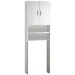 Nati Praktischer Schrank - Weißer Waschmaschinenschrank
