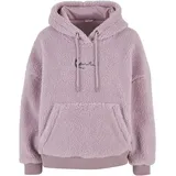Karl Kani Metal Signature Teddy Hoodie Rosa XS