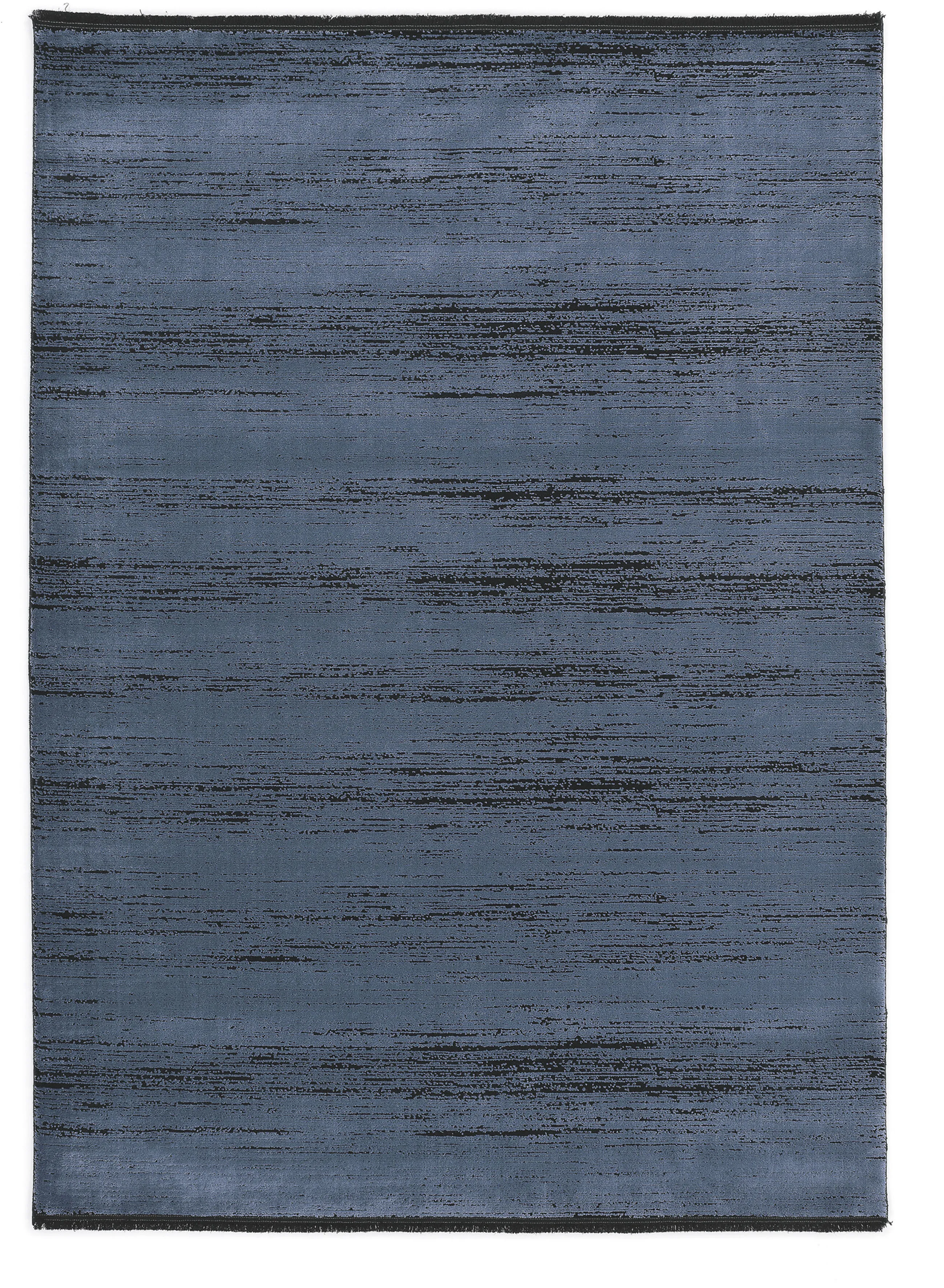 Teppich MUSTERRING "DALLAS", blau, B:78cm H:8mm L:150cm, Polyester, Teppiche, exlcusive MUSTERRING DELUXE COLLECTION