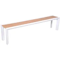 Garden Pleasure Sitzbank VENICE 305473 braun Metall 180,0 cm
