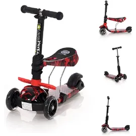 Lorelli Smart 2 in 1 Rot/Schwarz