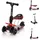 Lorelli Smart 2 in 1 Rot/Schwarz