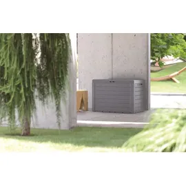 Prosperplast Gartenbox 280 l 116 x 43,8 x 55 cm Dunkelbraun