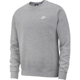 Nike Herren M NSW Club Fleece Sweatshirt grau S