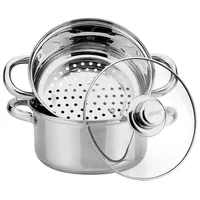 KING HOFF Dampftopf 3-teilig 24 cm