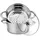 KING HOFF Dampftopf 3-teilig 24 cm