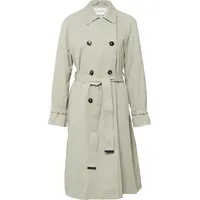 Comma, Comma Klassischer Trenchcoat mit Bindegürtel beige M