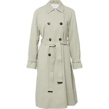 Comma, Comma Klassischer Trenchcoat mit Bindegürtel beige M