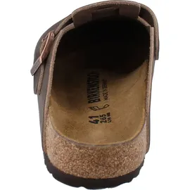 Birkenstock Boston Nubukleder geölt habana 41