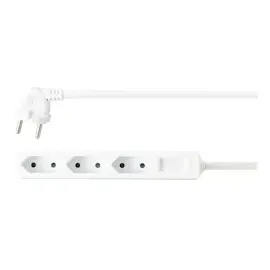 Sygonix Steckdosenleiste 1,4 m Weiß 3 St.