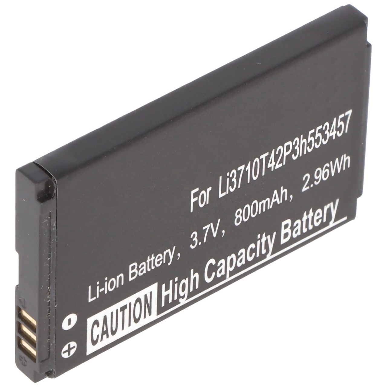 Li-Ion-Akku 800mAh 3.7V für ZTE Tough, Tough 2, RacerHandy, Smartphone ZTE Li3710T42P3h553457 Akku