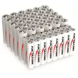 Ansmann Batterie-Set, Alkaline, 46 Stück, 30x Mignon, 16x Micro