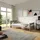 masseno Kinderbett OSCARO 90 x 200 cm Kiefer hellgrau silber