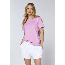 Chiemsee T-Shirt mit tonalem Stick & Print,