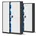 2er Set Aktenschrank C001II Büroschrank cm x cm x cm anthrazit/weiß