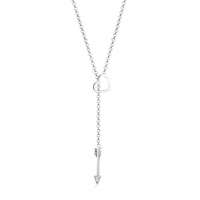 Elli Halskette Damen Y-kette Herz Liebe Pfeil Amor 925 Sterling Silber