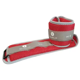 Sveltus Aqua Band Gewichtsmanschetten 2 x 1 kg Zusatzgewicht rot