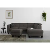 sit&more Stauraumhocker Belluci 58 x 48 x 58 cm Grau