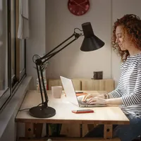 osram homelighting Office Line Desk Retro Schwarz