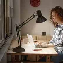 osram homelighting Office Line Desk Retro Schwarz