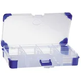 VISO Sortimentskasten (L x B x H) 165 x 90 x 30 mm Anzahl Fächer: 12 variable Unterteilung Inhalt