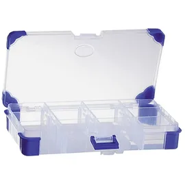 VISO Sortimentskasten (L x B x H) 165 x 90 x 30 mm Anzahl Fächer: 12 variable Unterteilung Inhalt