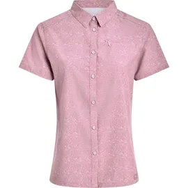 Mc Kinley Da.-Bluse Palila II W Schwarz AOP/Rose Dark 42