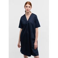 Eterna Blusenkleid in navy unifarben,