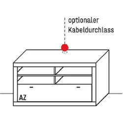 Wöstmann Aurum TV-Lowboard 1252