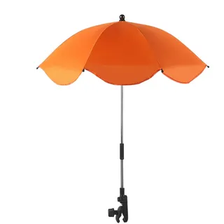 Bkljkf UPF 50+ Sonnenschirm Sonnenschutz Für Kinderwagen &, Sonnenschirm Für Kinderwagen UV Schutz, Kinerwagen Regenschirm Mit Verstellbarer Universeller Klemme