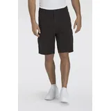 Levi's Cargoshorts "CARRIER CARGO", Herren, Gr. 36, N-Gr, schwarz (meteorite), Denim/Jeans, Obermaterial: 100% Baumwolle, bequem knielang, Hosen, Sommerhose
