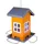 Nobby Futterhaus ALIS orange 12 x 12 x 19 cm