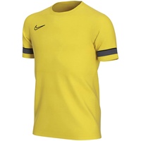 Nike Academy 21 Training Top T Shirt, Tour Yellow/Black/Anthracite/Black,