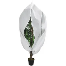 vidaXL Wintervlies mit Reißverschluss 2 Stk. 70 g/m2 3,93x3 m
