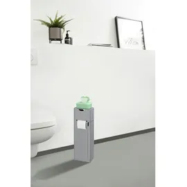 Wenko WC-Garnitur Imon Grau 1 St.