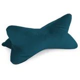 next chapter gmbh Lesekissen Cozy Samt 70 x 20 cm Petrol