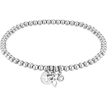 TAMARIS Damen Armband Edelstahl silberfarben TJ-0010-B-17 Größe 17
