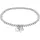 TAMARIS Damen Armband Edelstahl silberfarben TJ-0010-B-17 Größe 17