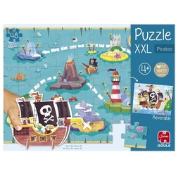 Goula - XXL Puzzle - Pirates, 48 Teile