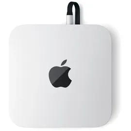 Satechi Type-C Aluminium Stand Hub für Mac Mini, Silver, Dual-Slot-Cardreader, USB-C 3.0 [Stecker] (ST-ABHFS)