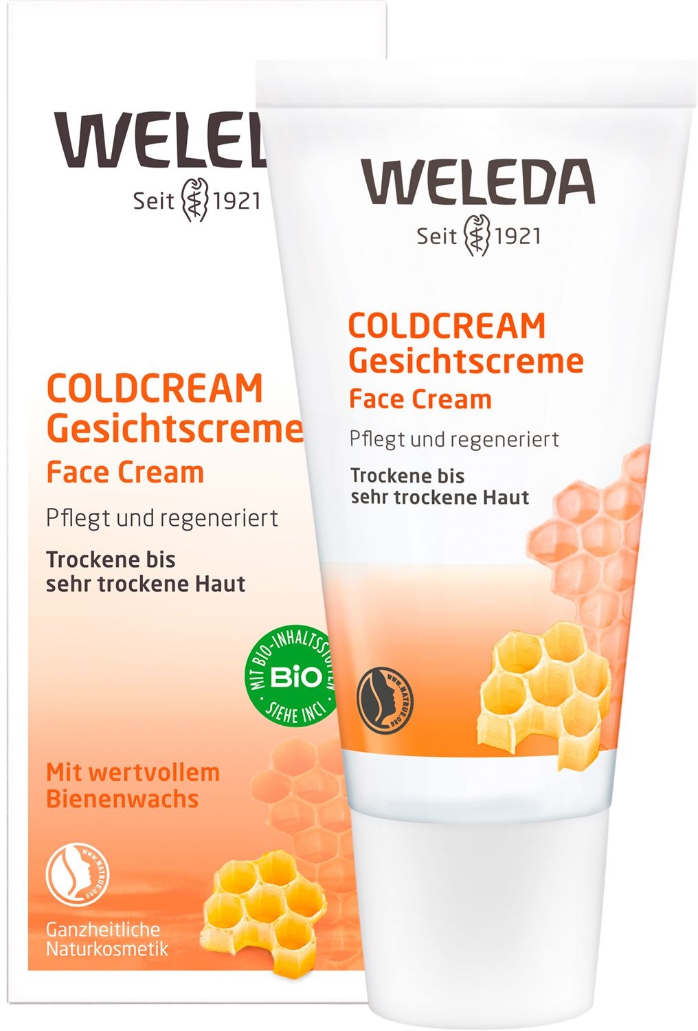 Weleda Coldcream Gesichtscreme - pflegt und schützt intensiv trockene bis sehr Haut Creme 30 ml Unisex 30 ml Creme