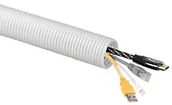 D-Line Kabelordner Weiß 23 cm x 23 cm x 230 mm