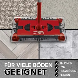 TV Werbung Unser Original Swivel Sweeper G2 Akku-Besen rot