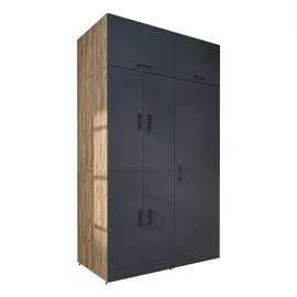 roomartstore.de DORA Waschmaschinenschrank 230 x 130 x 74 cm Weiß
