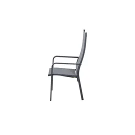Siena Garden Carlton Dining Move Gartenstuhl 60 x 120 x 113 cm dunkelgrau